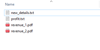 After renaming a file