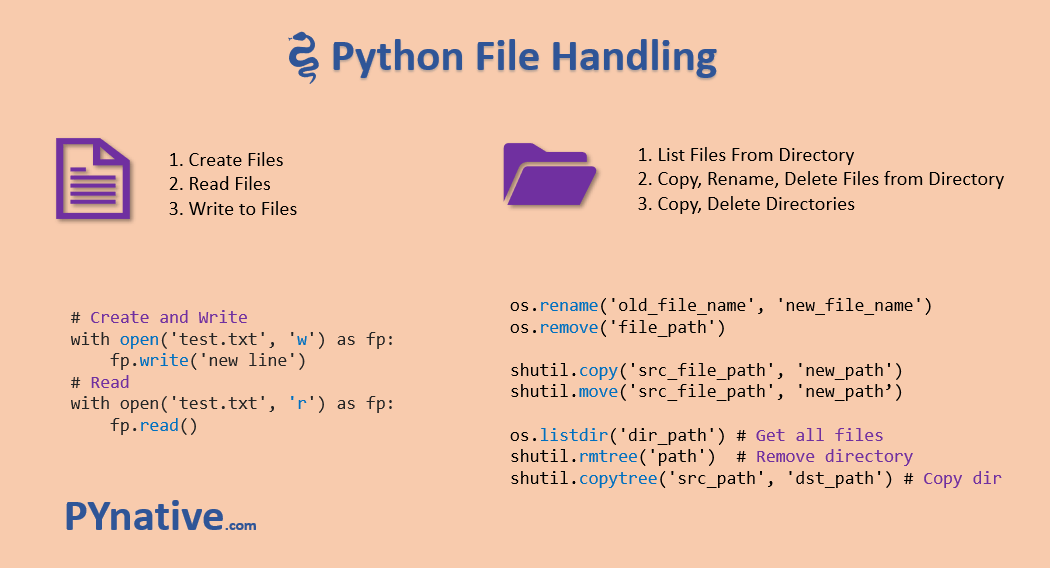 File Handling In Python [Complete Series] – Pynative